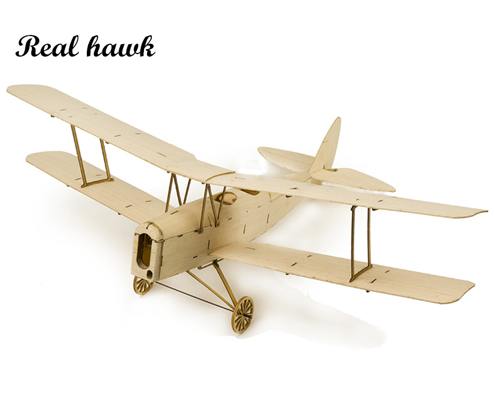 Laser Cut Wooden Model Kit Assembly - Samolot RC Laserowo Cięty Balsa Drewno