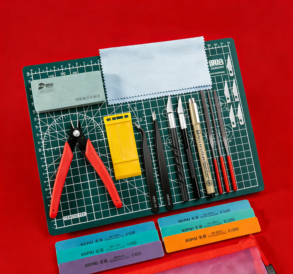 Modeling Tool Kit Tweezers Hobby Knife - Zestaw narzędzi do modeli Gundam dla