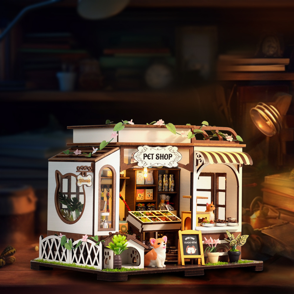 Miniature Led Light Kit For Dollhouse - DIY Drewniane Domek dla Lalek w