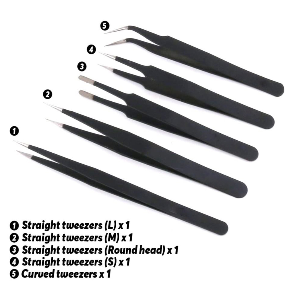 Zestaw narzędzi modelarskich N – Modeling Tool Kit Tweezers Hobby Knife recenzja i cena
