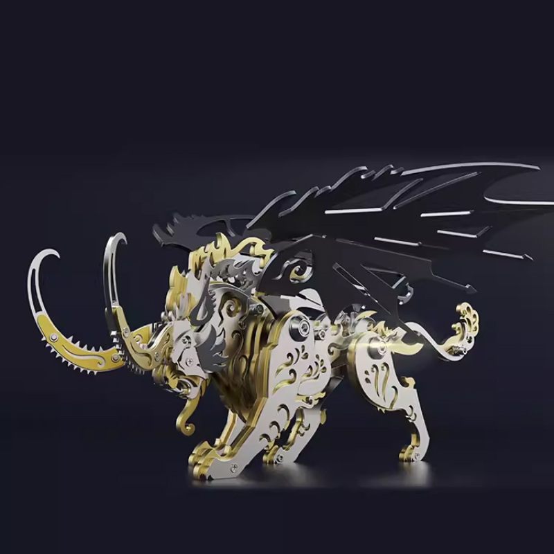 3D DlY Montaż Qiongqi Puzzle m – Metal 3D Puzzle Stainless Model Kit recenzja i cena