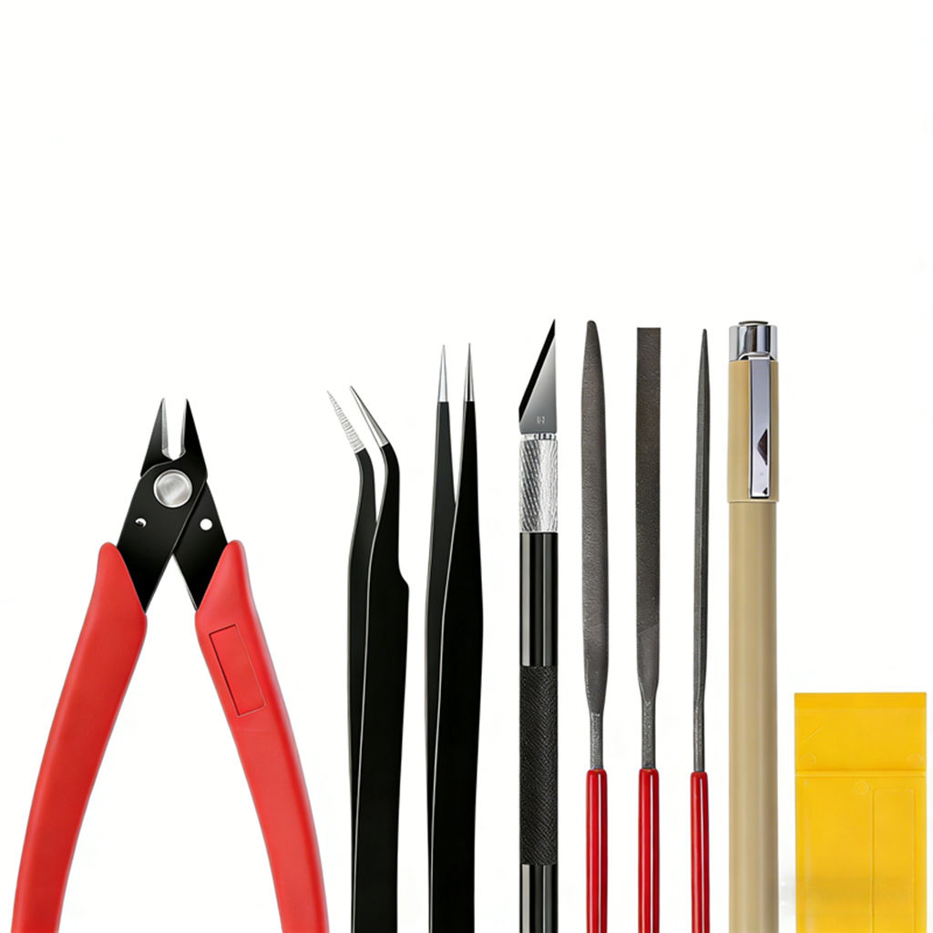 Zestaw narzędzi do modeli Gund – Modeling Tool Kit Tweezers Hobby Knife recenzja i cena