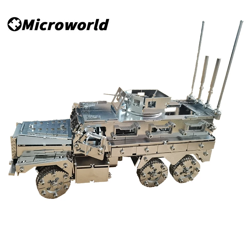 Microworld 3D puzzle metalowe  – Metal 3D Puzzle Stainless Model Kit recenzja i cena