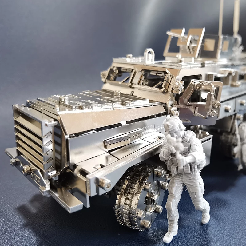 Microworld 3D puzzle metalowe  – Metal 3D Puzzle Stainless Model Kit recenzja i cena