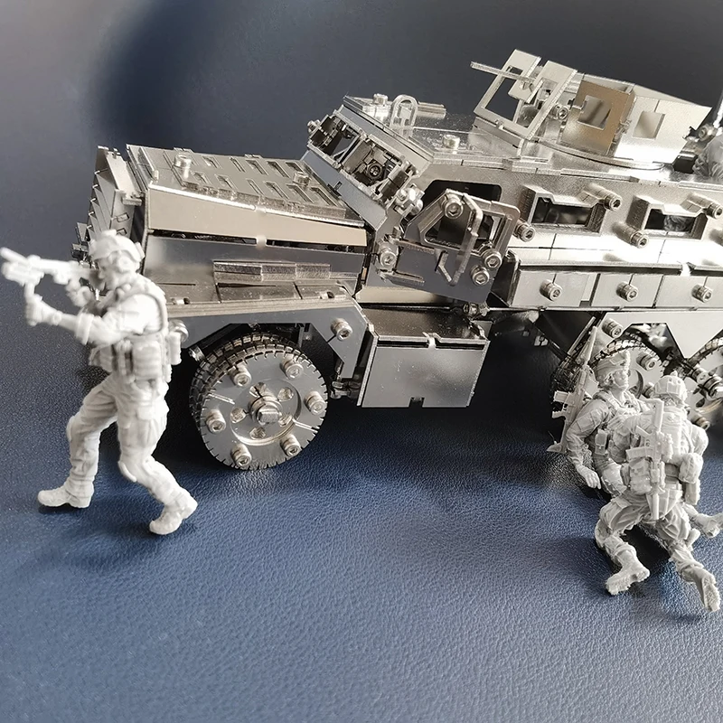 Microworld 3D puzzle metalowe  – Metal 3D Puzzle Stainless Model Kit recenzja i cena