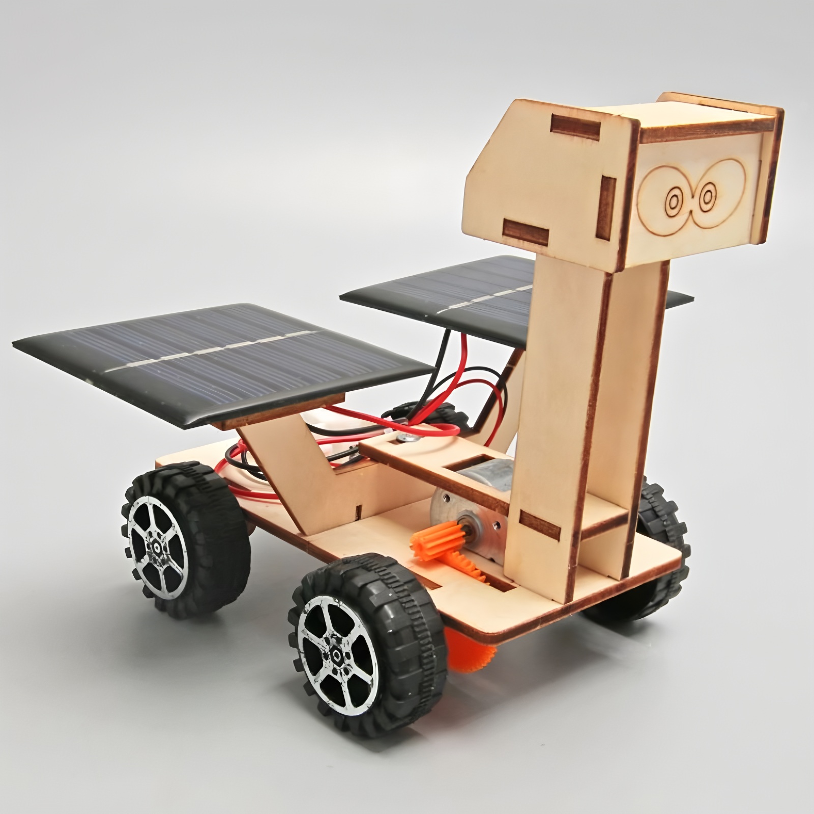Samochód na energię słoneczną  – 3D Wooden Mechanical Puzzle Marble Run recenzja i cena