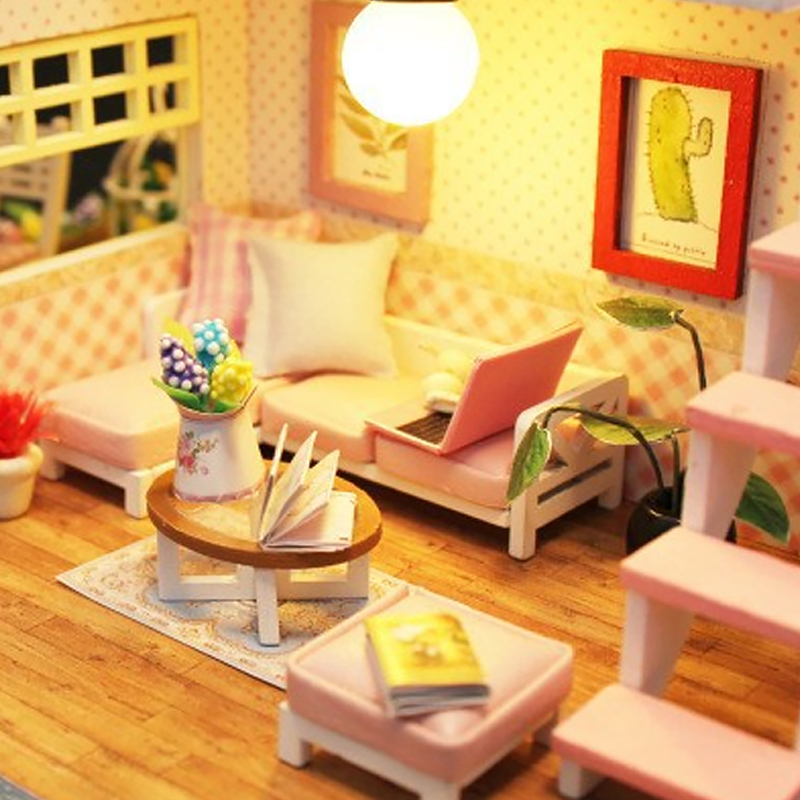 Puzzle 3D zestaw modeli do bud – Miniature Led Light Kit For Dollhouse recenzja i cena