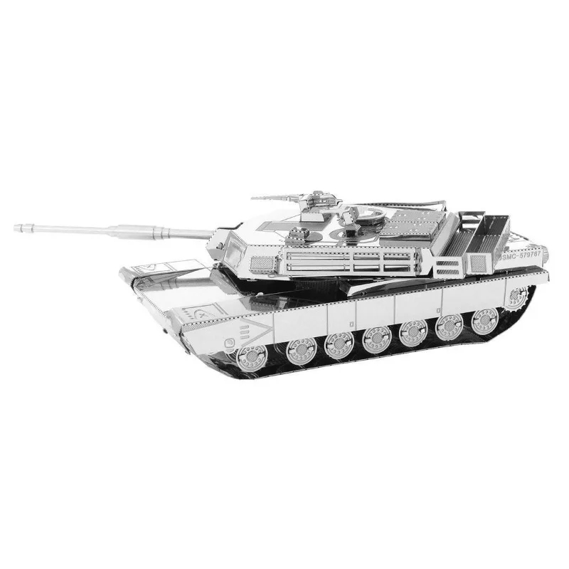 M1 Abrams – metalowy model czo – Metal 3D Puzzle Stainless Model Kit recenzja i cena