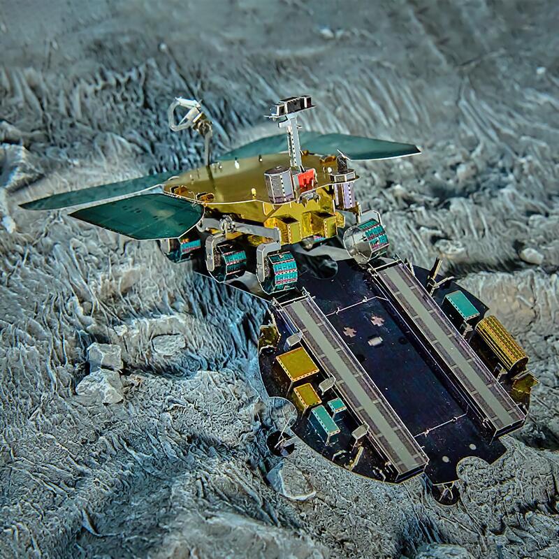 Zhurong Mars Rover 3D Puzzle m – Metal 3D Puzzle Stainless Model Kit recenzja i cena