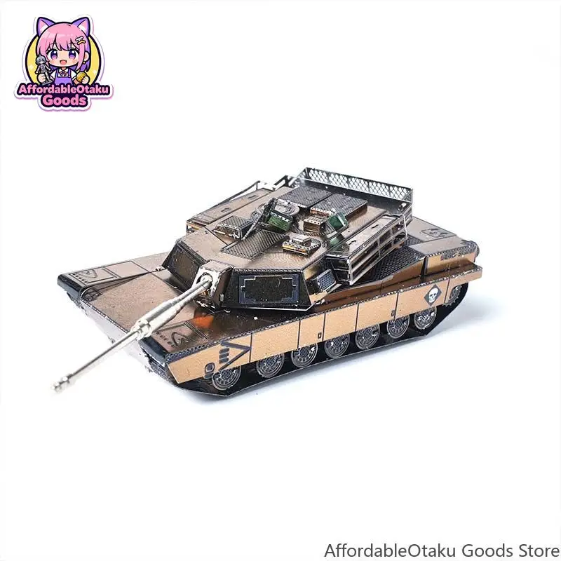 M1 Abrams – główny czołg bojow – Metal 3D Puzzle Stainless Model Kit recenzja i cena