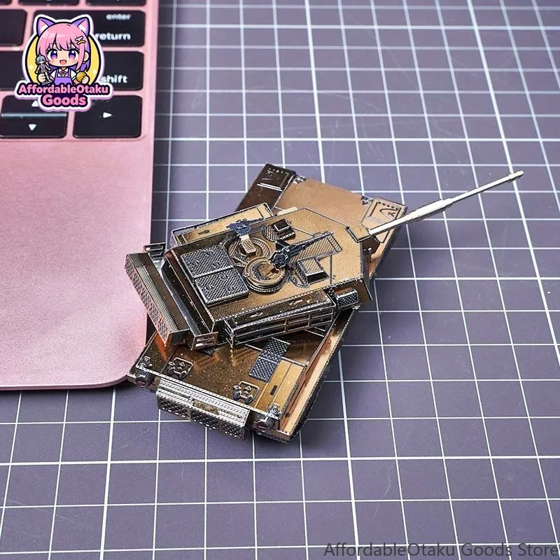 M1 Abrams – główny czołg bojow – Metal 3D Puzzle Stainless Model Kit recenzja i cena