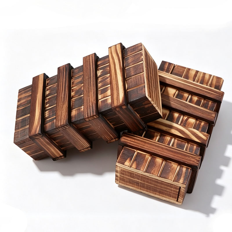 Klasyczna drewniana łamigłówka – 3D Wooden Mechanical Puzzle Marble Run recenzja i cena