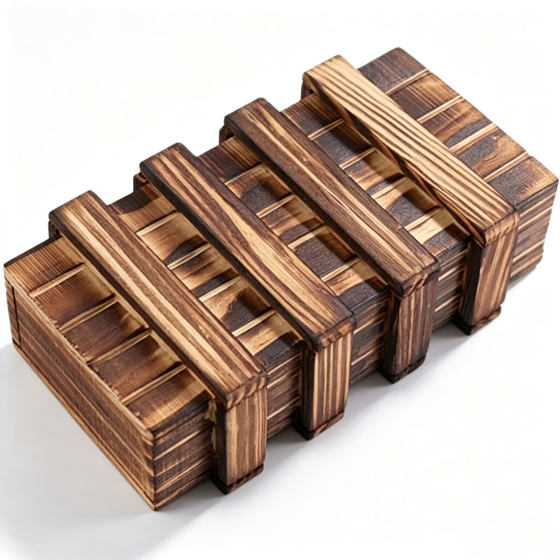 Klasyczna drewniana łamigłówka – 3D Wooden Mechanical Puzzle Marble Run recenzja i cena