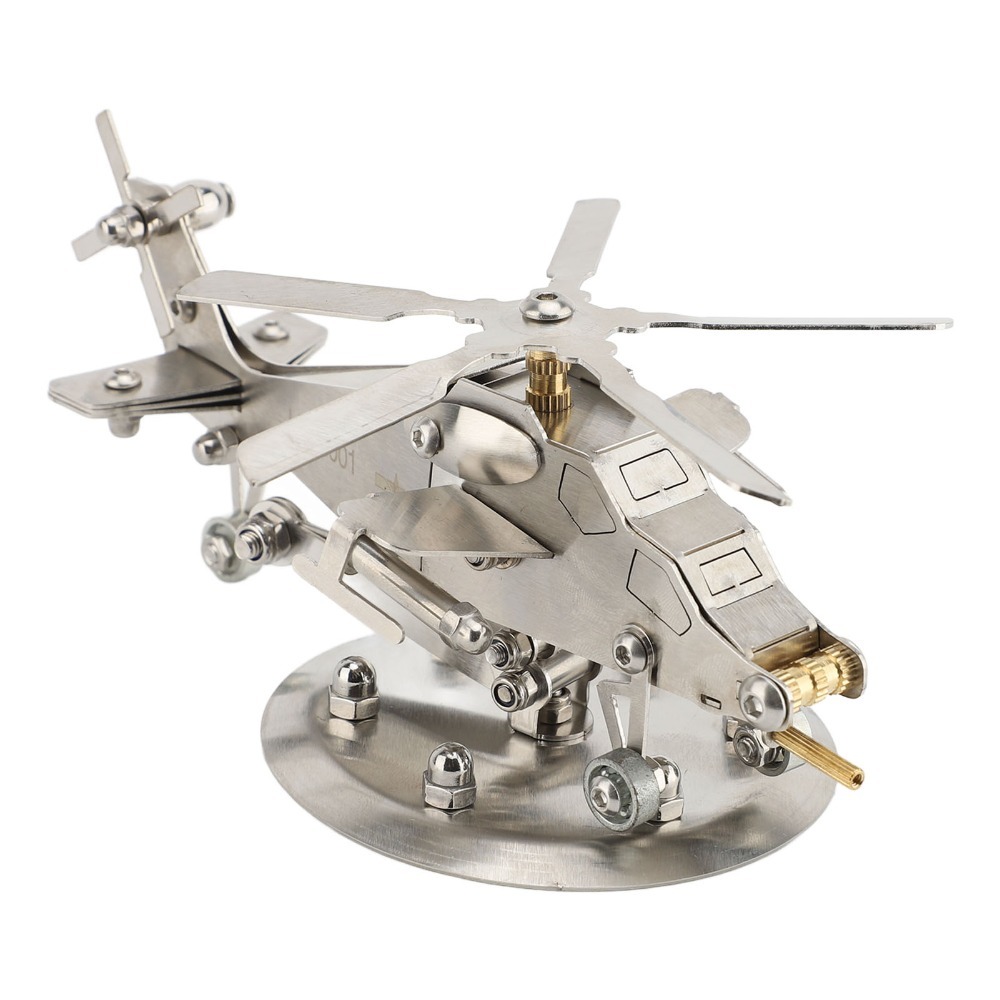 Zestaw modelu helikoptera ze s – Metal 3D Puzzle Stainless Model Kit recenzja i cena