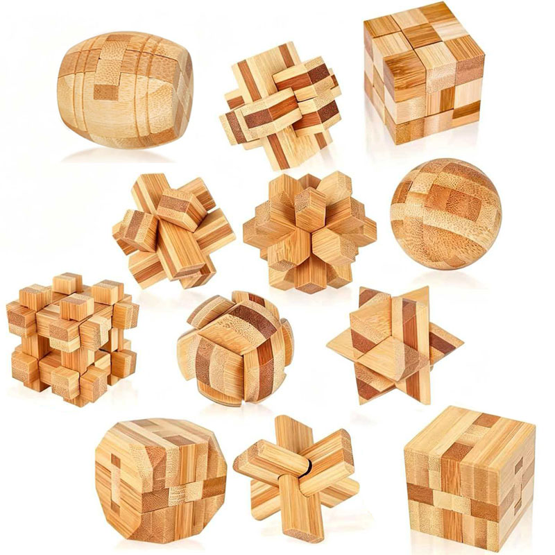 NOWA PUZZLE ŁOŻYSKO LU BAN 4,5 – 3D Wooden Mechanical Puzzle Marble Run recenzja i cena