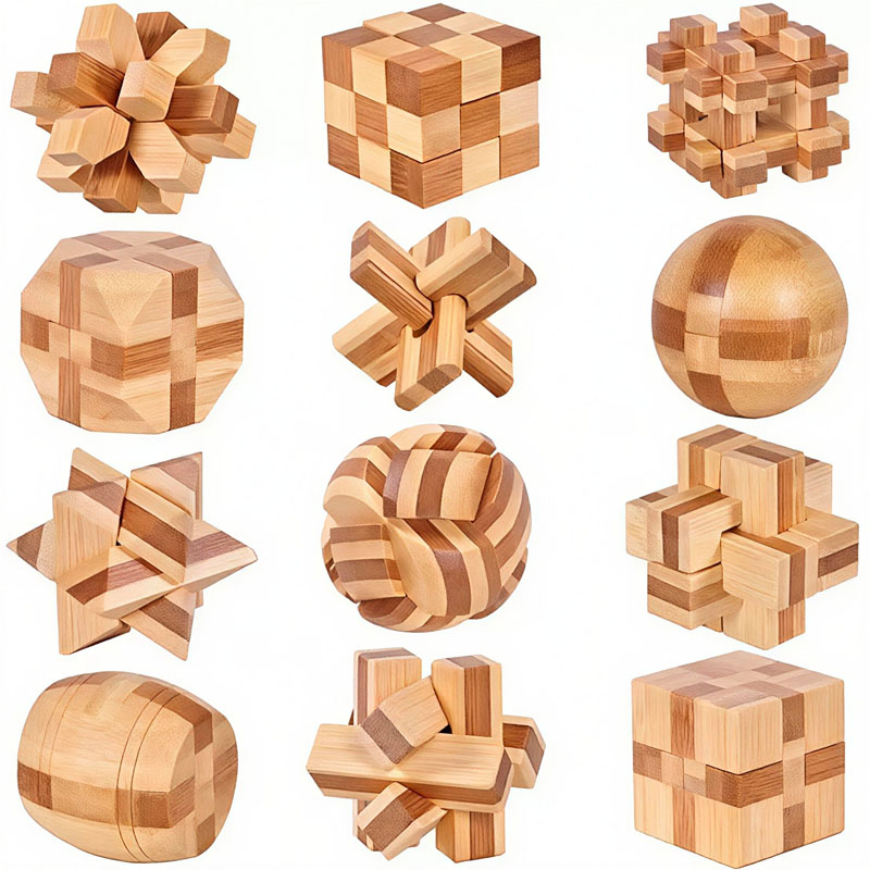 NOWA PUZZLE ŁOŻYSKO LU BAN 4,5 – 3D Wooden Mechanical Puzzle Marble Run recenzja i cena