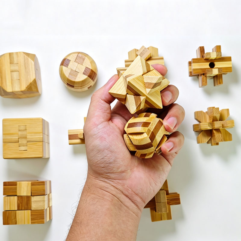 NOWA PUZZLE ŁOŻYSKO LU BAN 4,5 – 3D Wooden Mechanical Puzzle Marble Run recenzja i cena