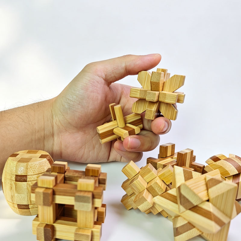 NOWA PUZZLE ŁOŻYSKO LU BAN 4,5 – 3D Wooden Mechanical Puzzle Marble Run recenzja i cena
