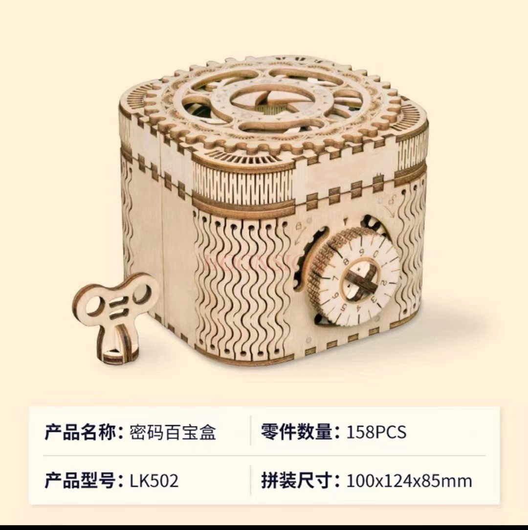 Drewniany mechaniczny zegar wa – Wooden Clock Puzzle Mechanical Pendulum recenzja i cena