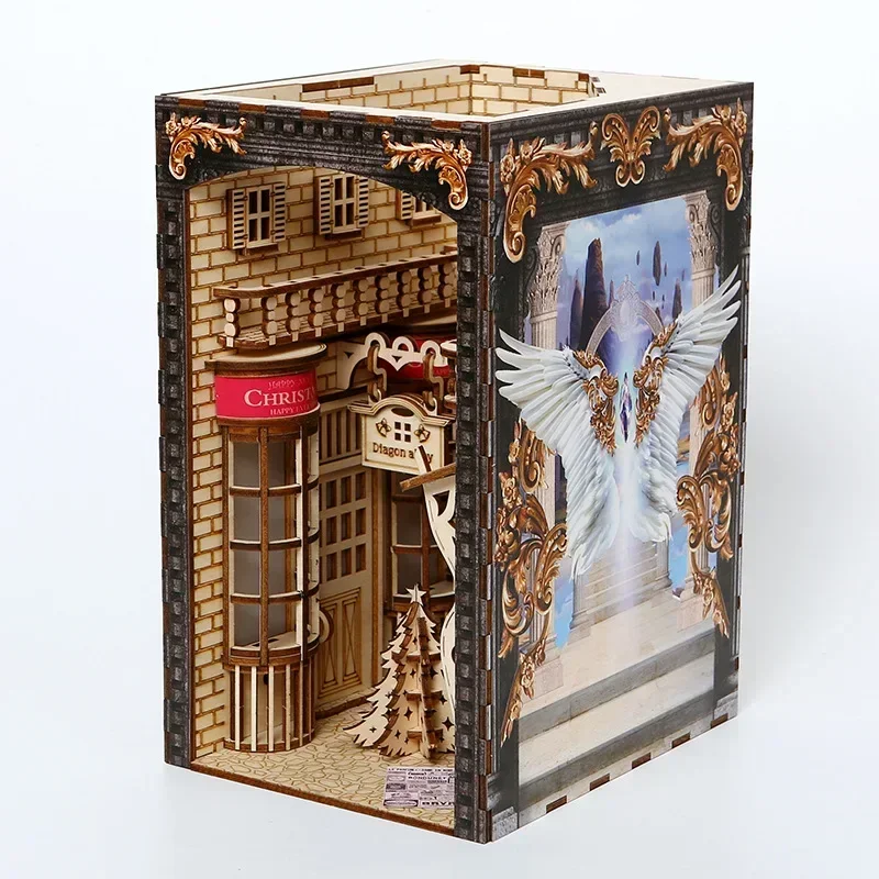 Nowe Kreatywne Zestawy do Samo – Book Nook Shelf Insert Alley Diy recenzja i cena
