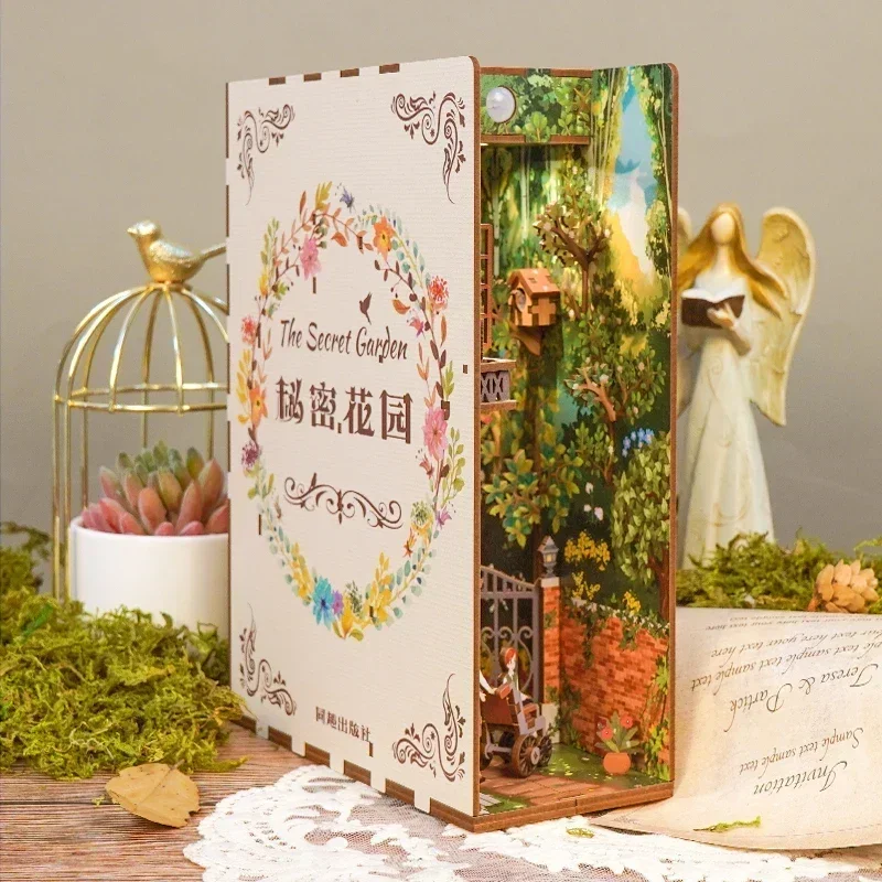 Zestaw DIY do samodzielnego wy – Diy Miniature Dollhouse Kit Book Nook recenzja i cena
