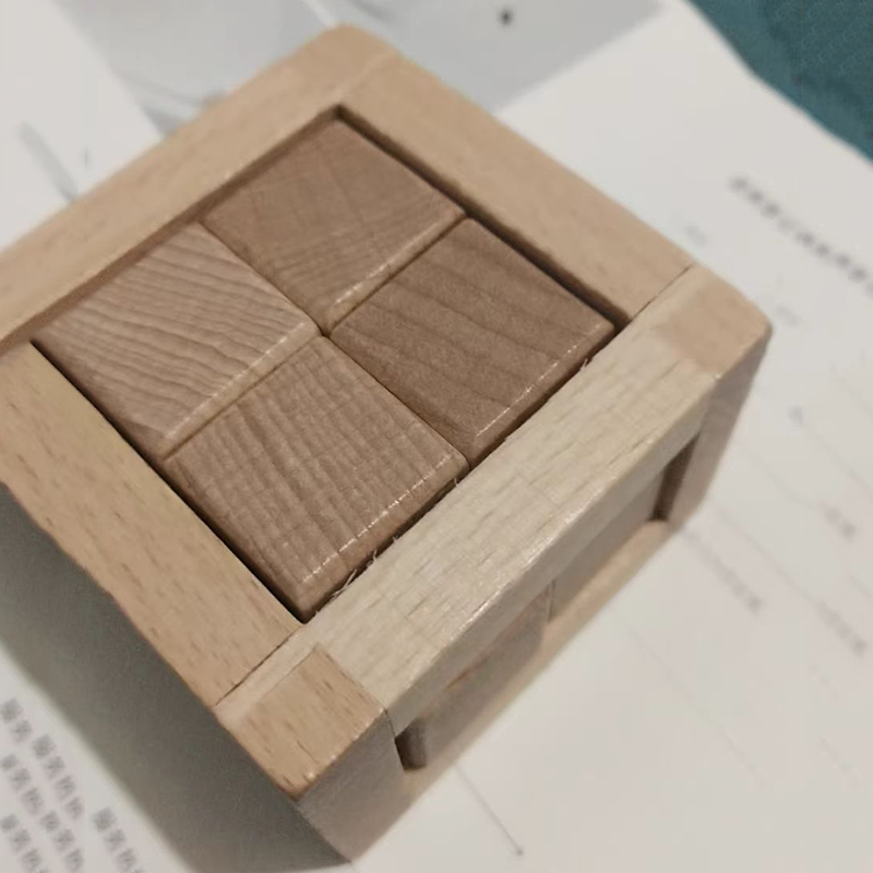 Edukacyjne zabawki rozwiązywan – 3D Wooden Mechanical Puzzle Marble Run recenzja i cena