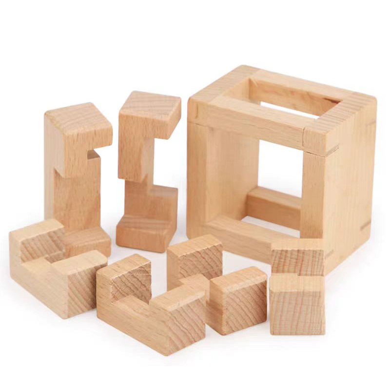 Edukacyjne zabawki rozwiązywan – 3D Wooden Mechanical Puzzle Marble Run recenzja i cena