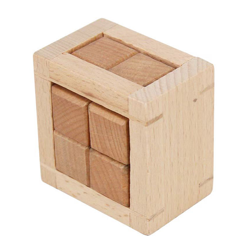 Edukacyjne zabawki rozwiązywan – 3D Wooden Mechanical Puzzle Marble Run recenzja i cena