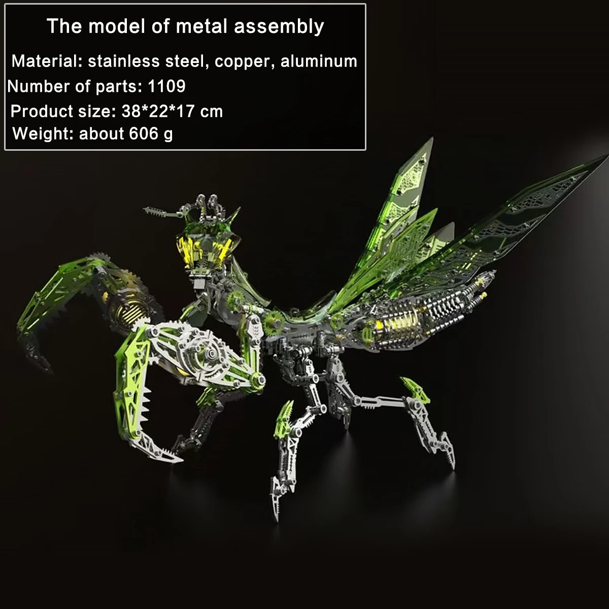 Zestaw do samodzielnego montaż – Metal 3D Puzzle Stainless Model Kit recenzja i cena