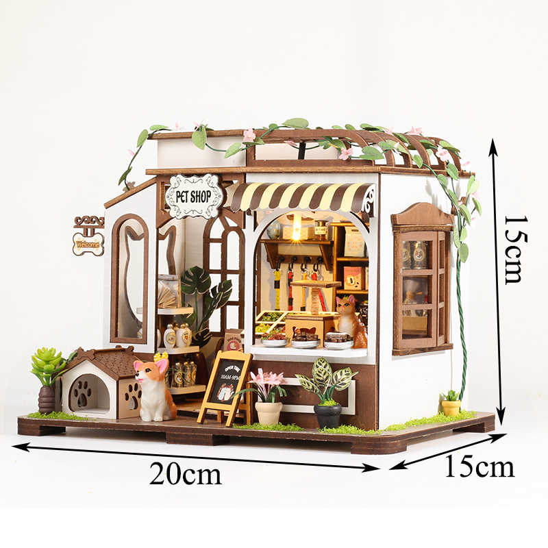 DIY Drewniane Domek dla Lalek  – Miniature Led Light Kit For Dollhouse recenzja i cena