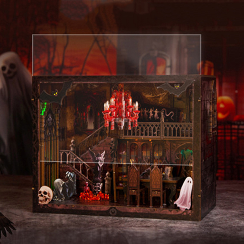 Zestaw do samodzielnego wykona – Diy Miniature Dollhouse Kit Book Nook recenzja i cena