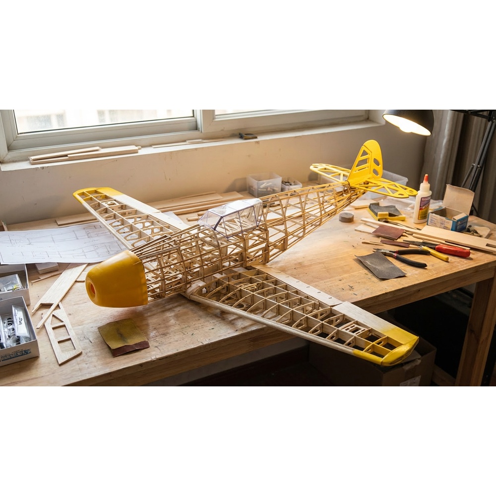 BF109 1020mm Zestaw Ramy z Dre – Laser Cut Wooden Model Kit Assembly recenzja i cena