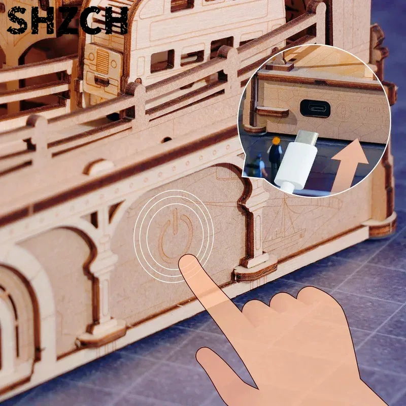 3D Drewniana Układanka Marmuro – 3D Wooden Mechanical Puzzle Marble Run recenzja i cena