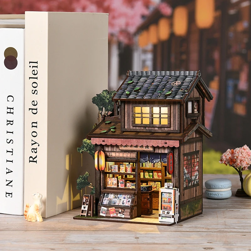 Zestaw do samodzielnego wykona – Diy Miniature Dollhouse Kit Book Nook recenzja i cena